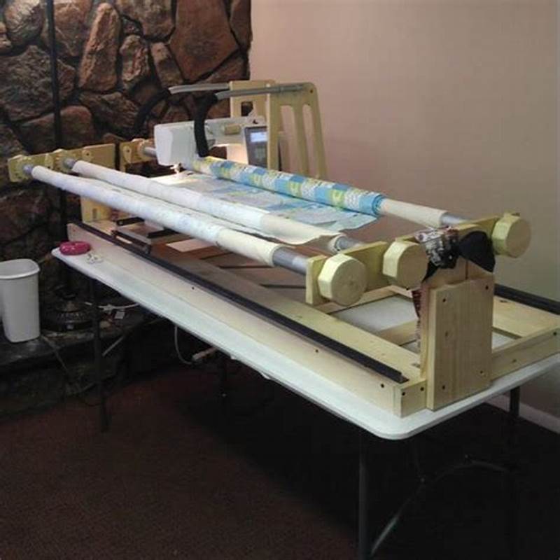 Pattern For A Homemade Machine Quilting Frame