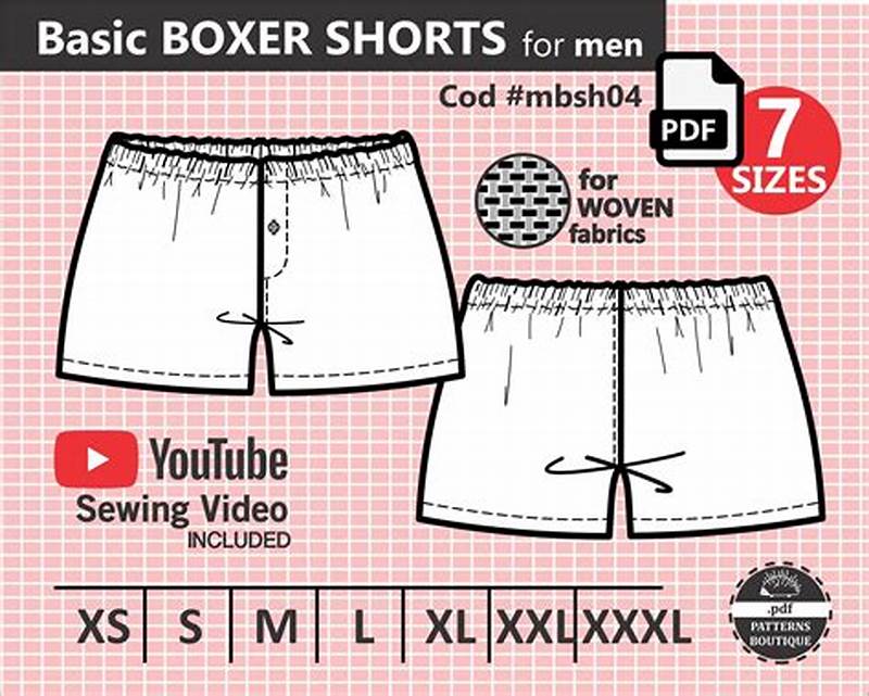 Pattern For Boxer Shorts