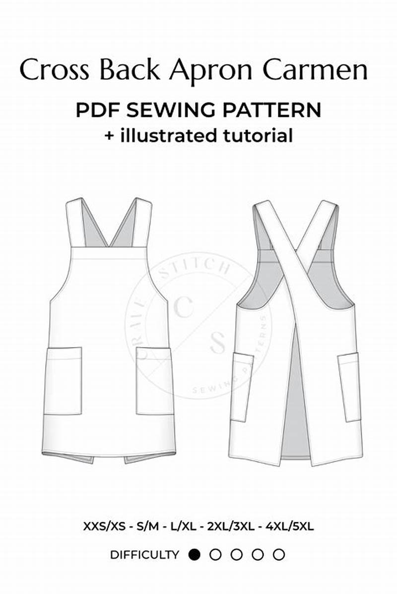 Pattern For Cross Back Apron
