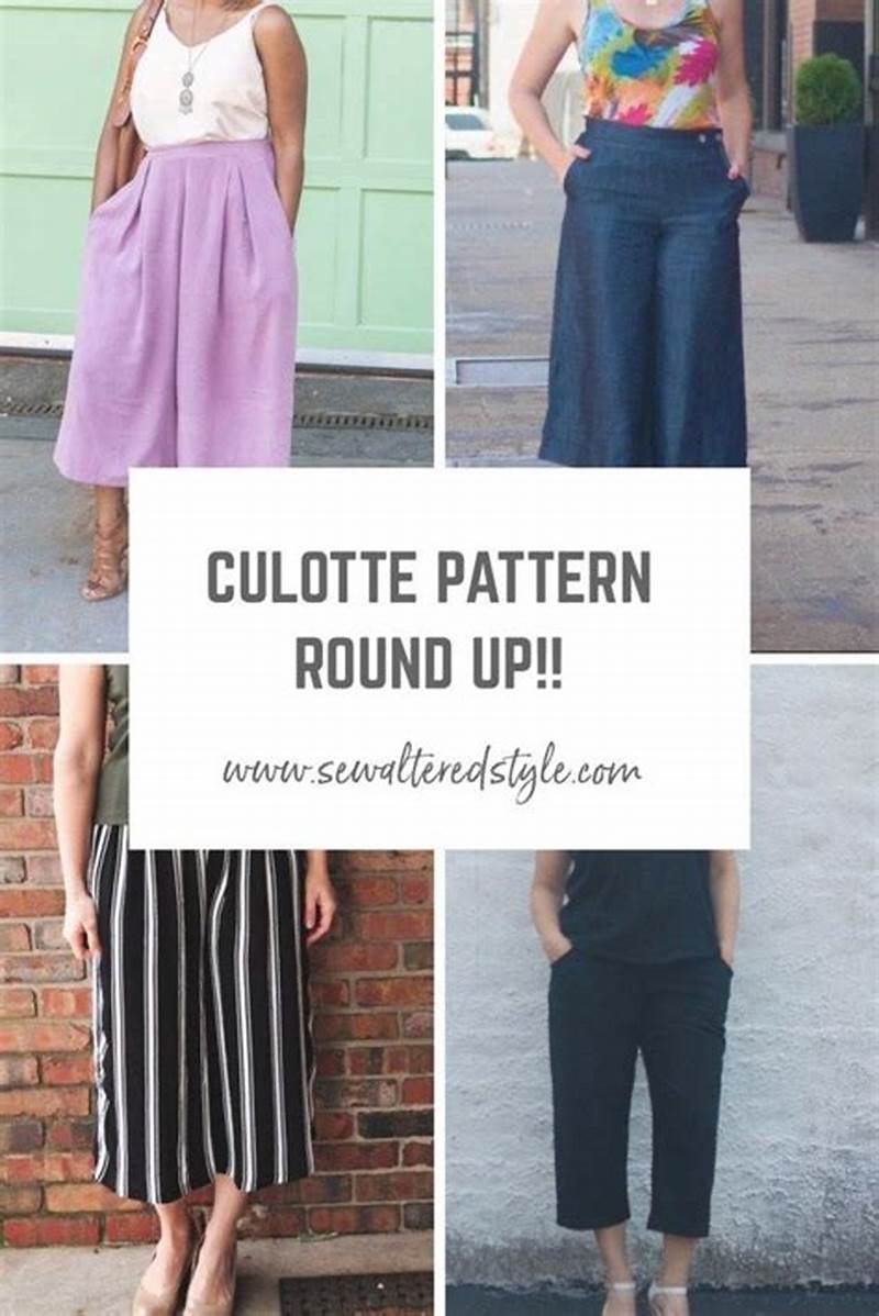 Pattern For Culottes
