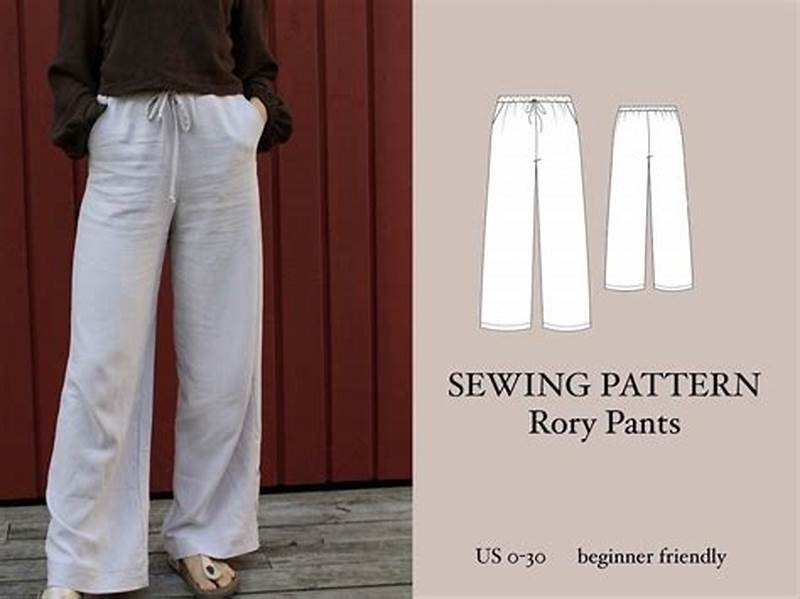 Pattern For Drawstring Pants With Pockets
