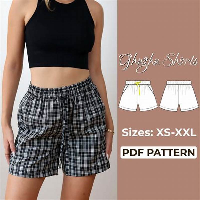 Pattern For Drawstring Shorts