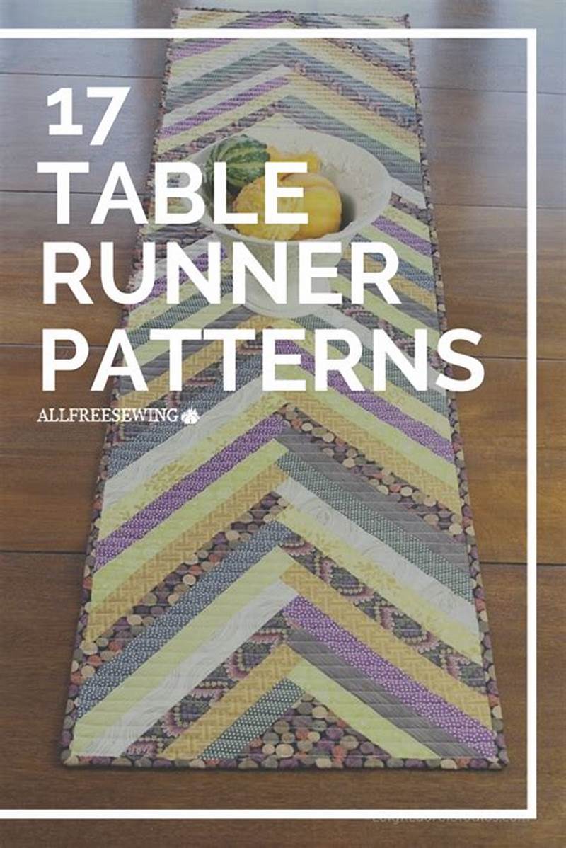 Pattern For Table Runner