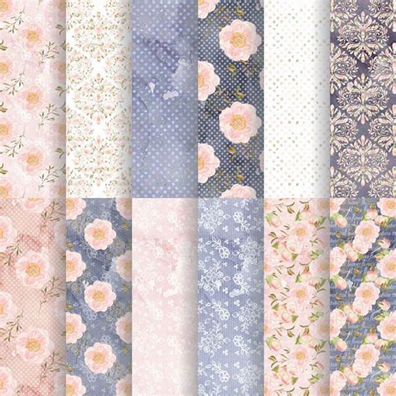 Pattern Paper Sheets