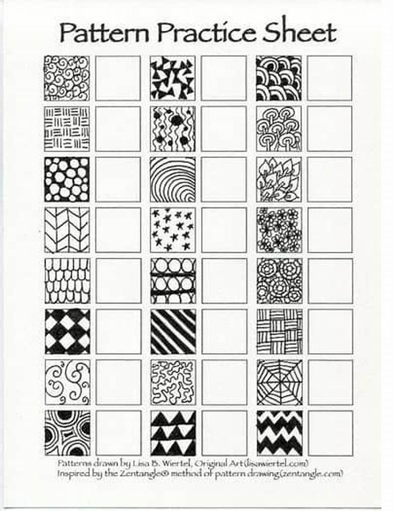 Pattern Practice Sheet