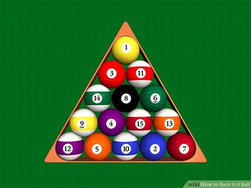 Pattern Racking 8 Ball
