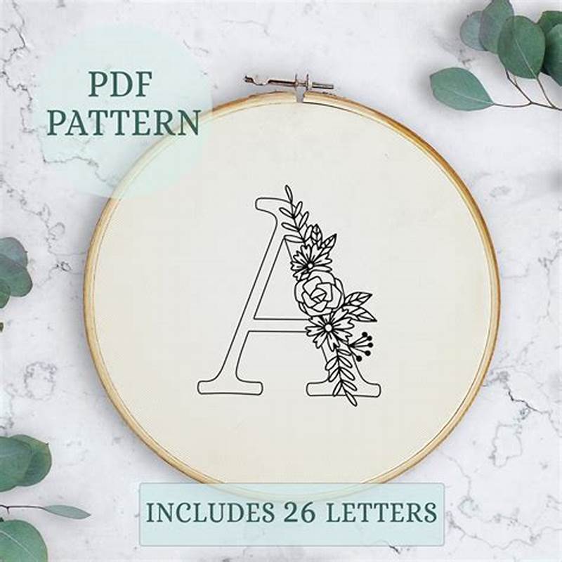 Pattern With Letters