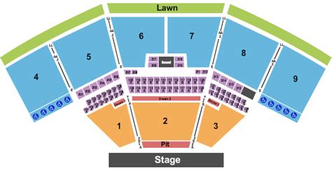 Pavilion At Star Lake Seating Chart