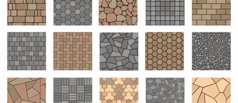 Paving Pattern Types