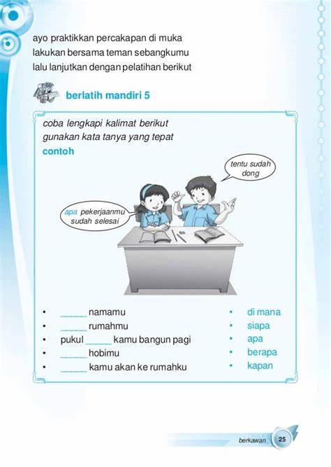 Pelajari Materi Bahasa Indonesia