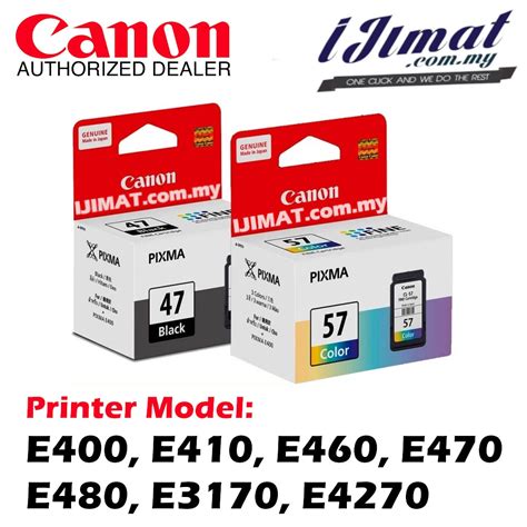 Pelindung Ujung Tinta Canon Pixma E400