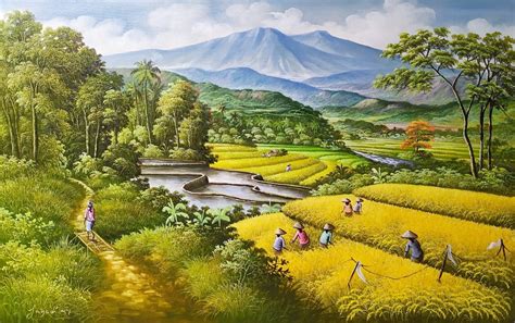 Pemandangan Sawah