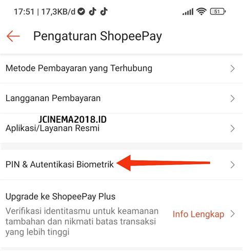 Pengaturan ShopeePay