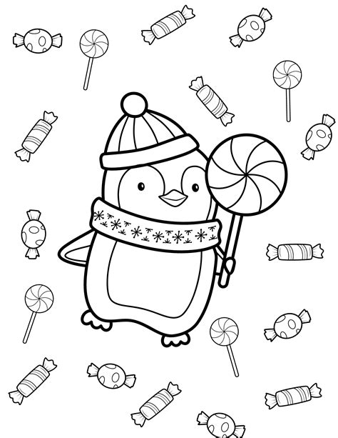 Penguin Colouring Pages Printable