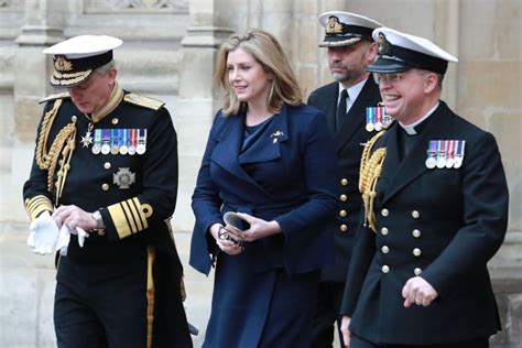 Penny Mordaunt with British Military