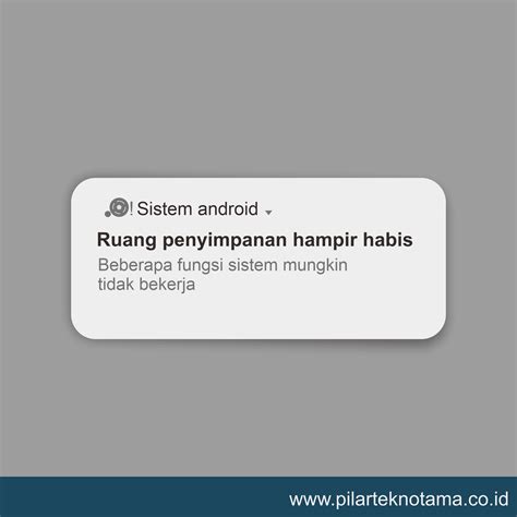 Penyimpanan Penuh
