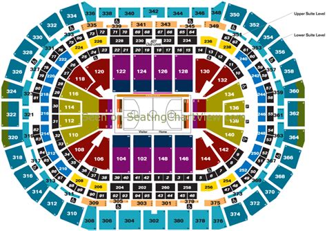 Pepsi Center Denver Co Seating Chart