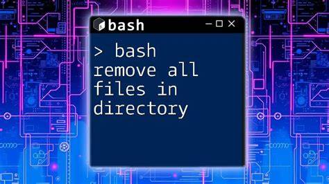Perform an action in every sub-directory using Bash