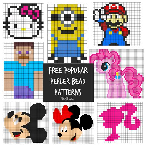 Perler Bead Template