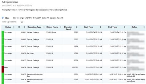 Permission To View Execution Report In Ssis Catalog