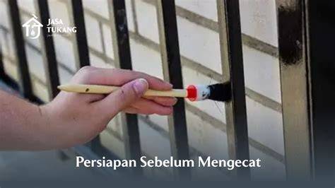 Persiapan Mengecat