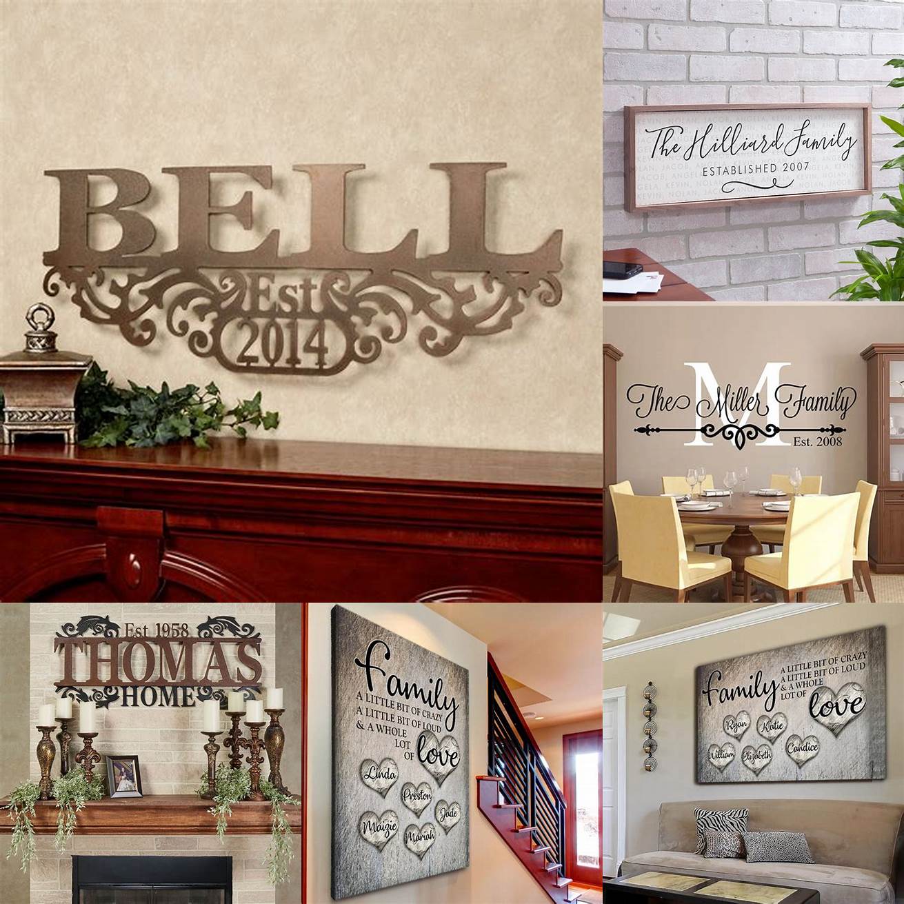 Personalized Wall Decor