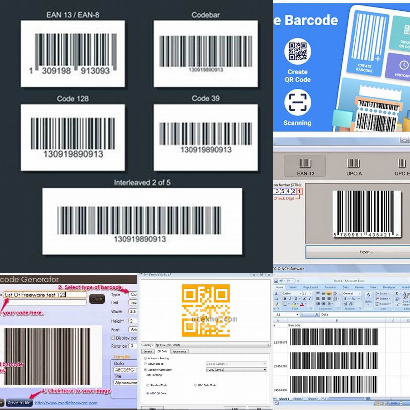 Pertama buka situs pembuat barcode online