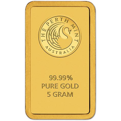 5 Gram Gold Bar