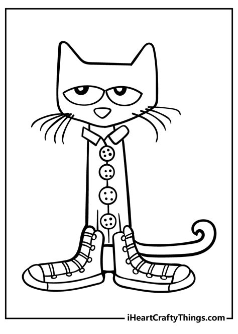 Pete The Cat Printable Template