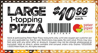 Peter Piper Printable Coupons