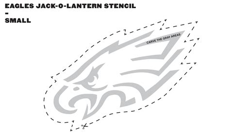 Philadelphia Eagles Stencil Printable