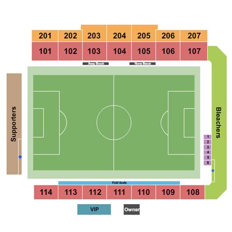 Phoenix Rising Stadium Seating Chart