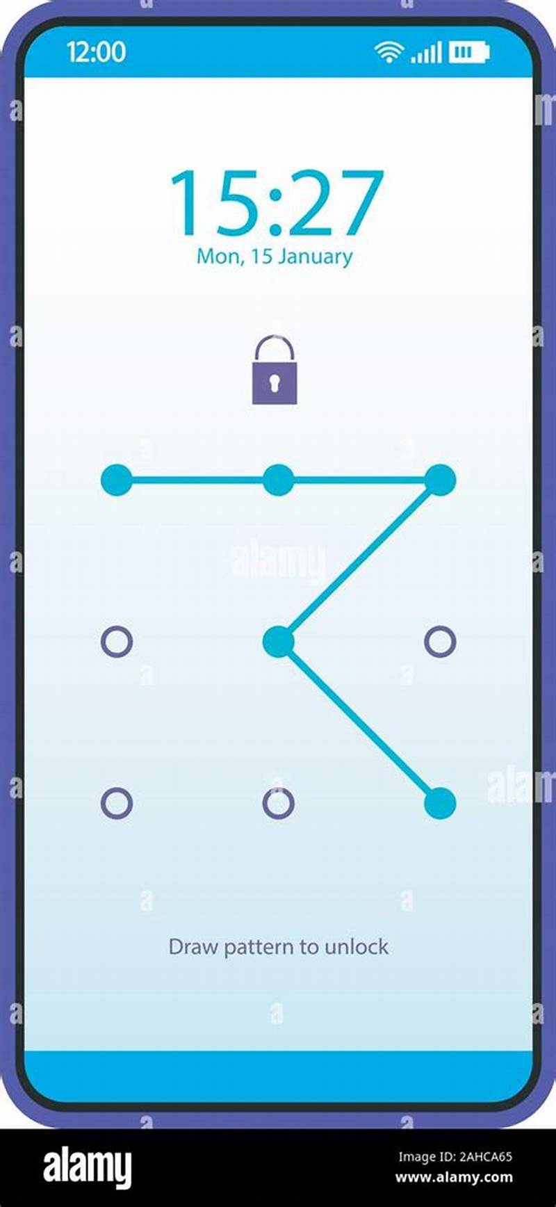 Phone Lock Screen Pattern