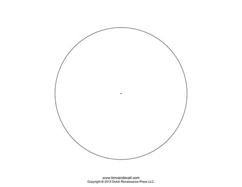 Pie Chart Blank Template