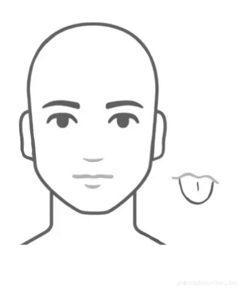 Piercing Set Up Face Template