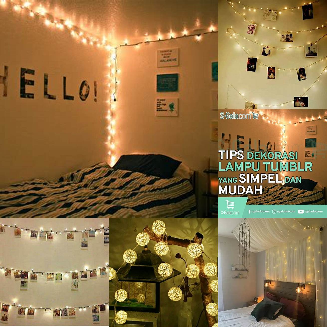 Pilih lampu tumblr yang tepat untuk rumah Anda