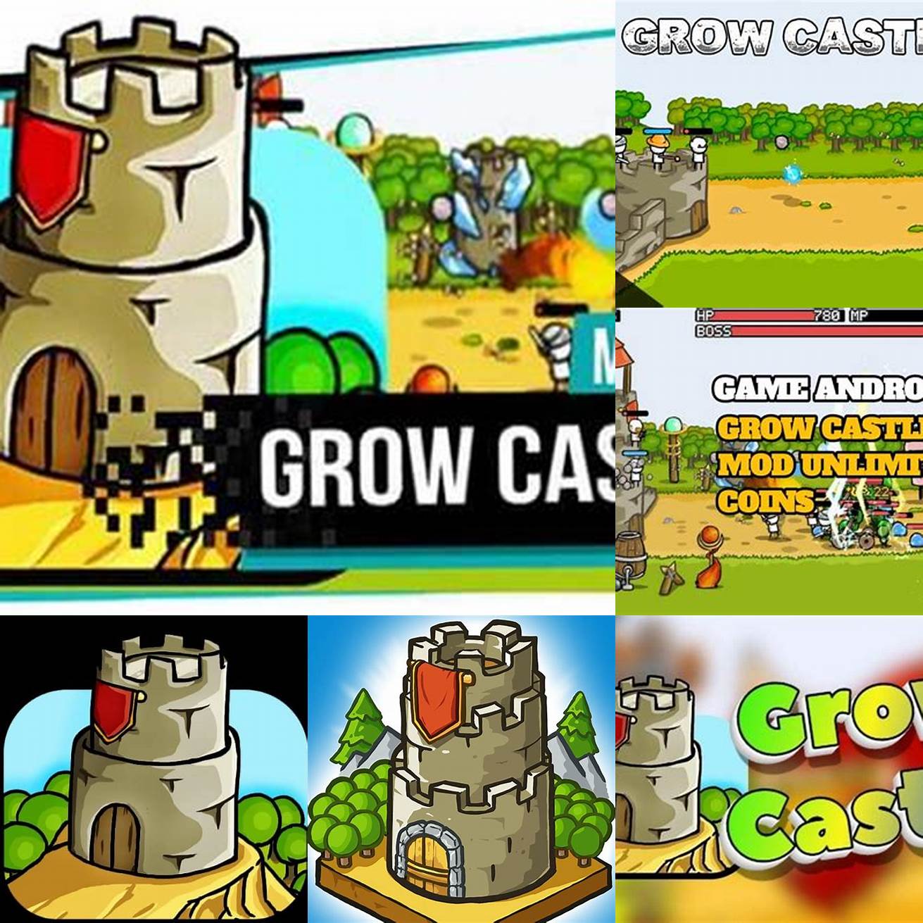 Pilih versi Grow Castle Mod Apk yang sesuai dengan perangkat Anda