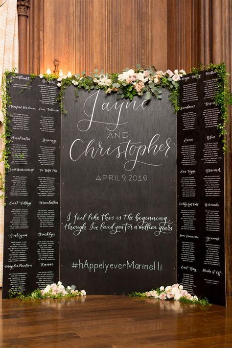 Pinterest Wedding Seating Chart