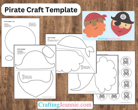 Pirate Craft Template
