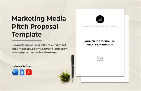 Pitch Proposal Template