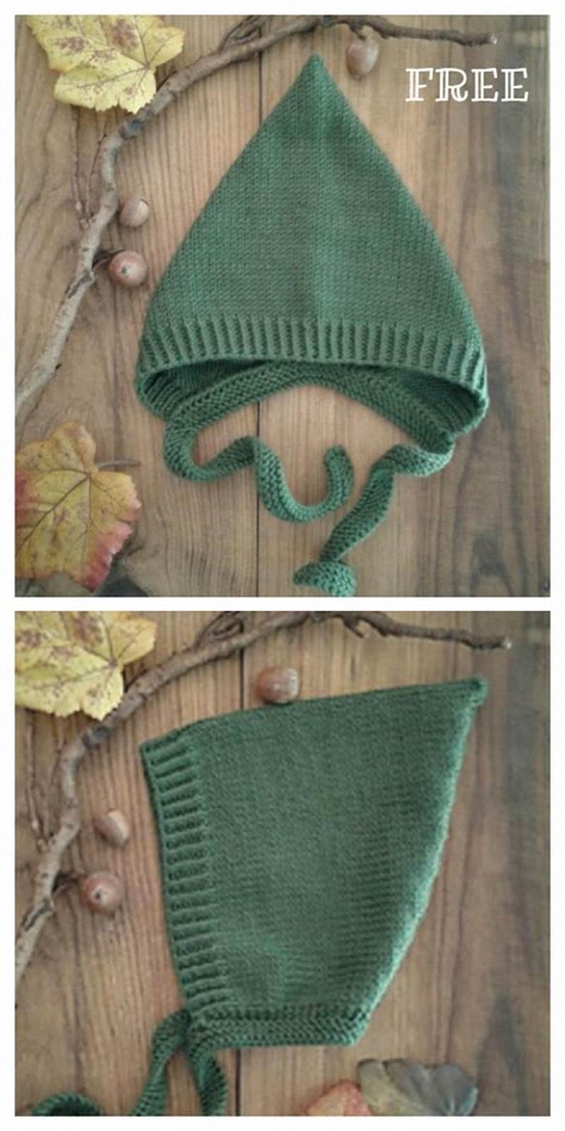 Pixie Hat Pattern Knitting