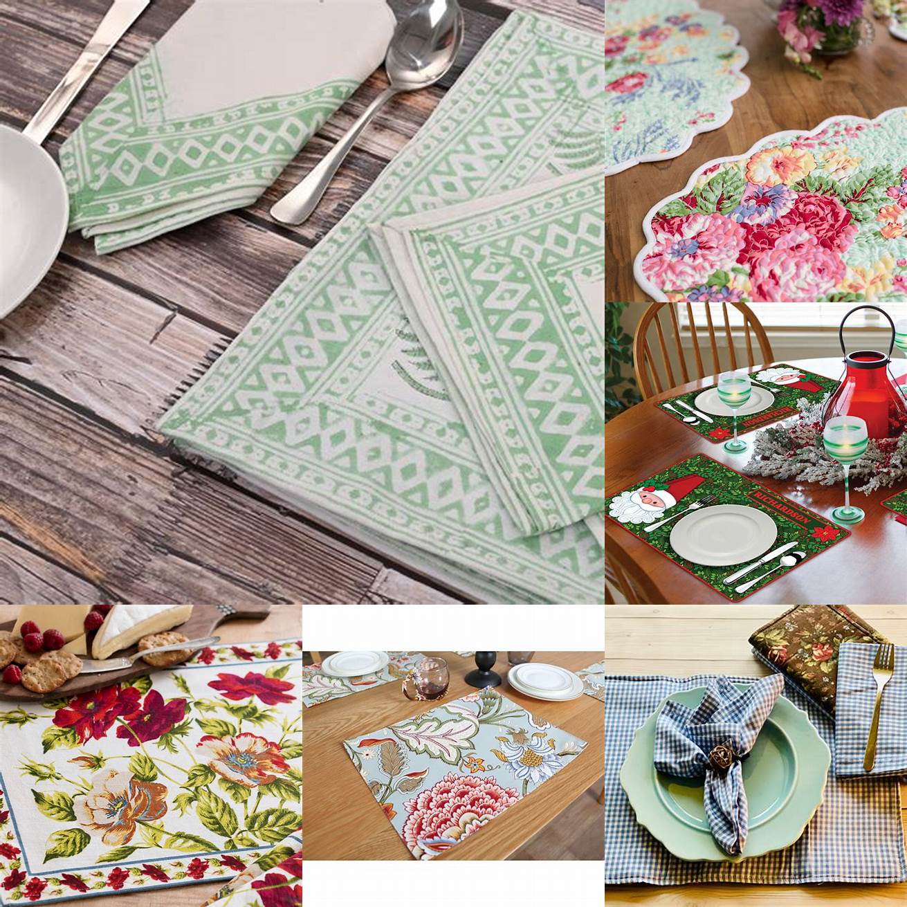 Placemats and Napkins