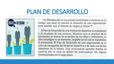 Plan De Desarrollo