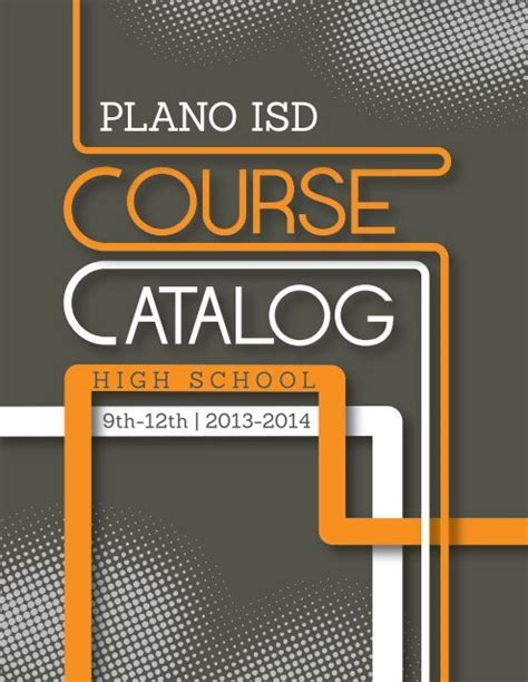 Plano Isd 2015-2016 Course Catalog High School