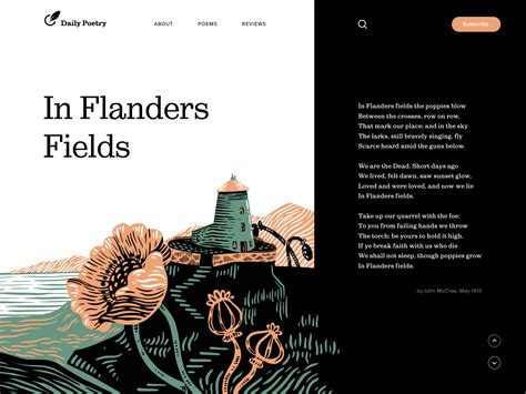 Poet Website Template