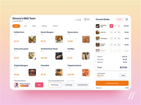 Point Of Sale Website Template
