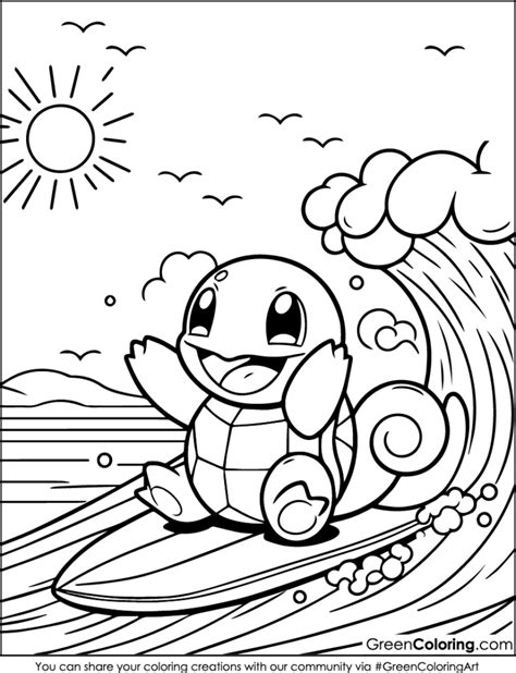 Pokemon Printables Coloring Pages