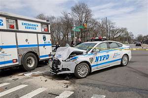 Police Car in Accident