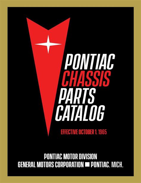 Pontiac Performance Parts Catalog