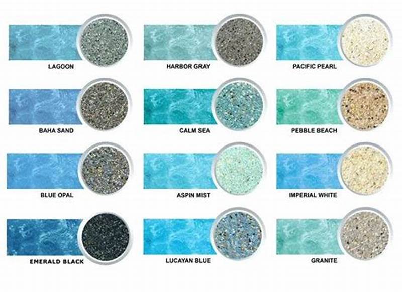 Pool Plaster Color Chart